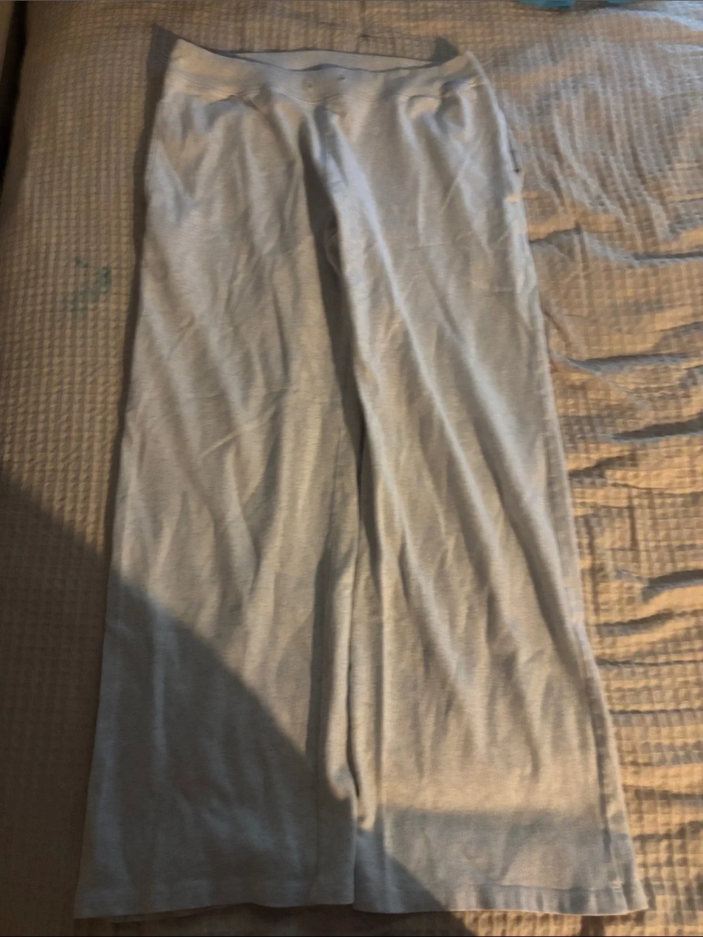 Brandy Melville light Heather Baggy Sweatpants - Picture 1 of 4